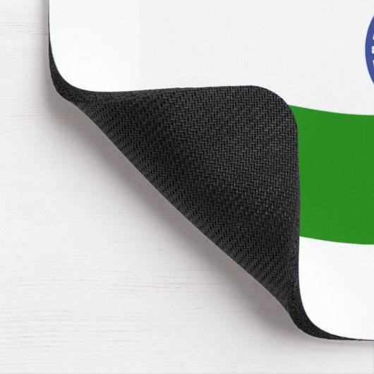 India Flag Mousepad Muismat (Hoek)