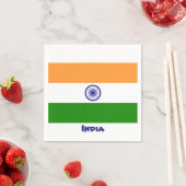 India Flag Napkins Servet (Insitu)