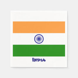 India Flag Napkins Servet