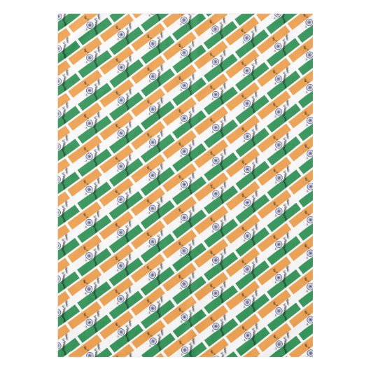 INDIA Flag Tafelkleed (Voorkant)