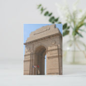 india gate briefkaart (Staand voorkant)