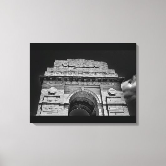 India Gate Canvas Afdruk (Voorkant)