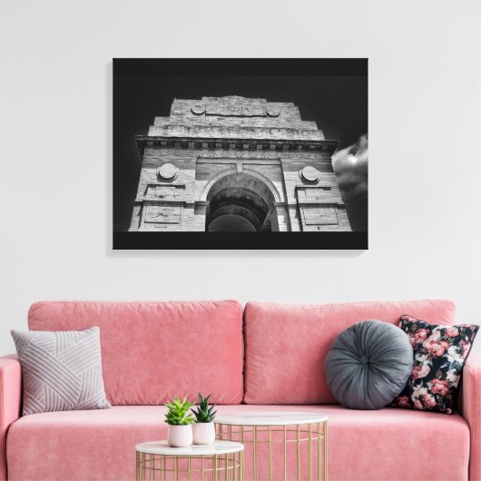 India Gate Canvas Afdruk (Insitu (Woonkamer))