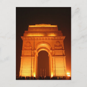 India Gate Delhi India Briefkaart