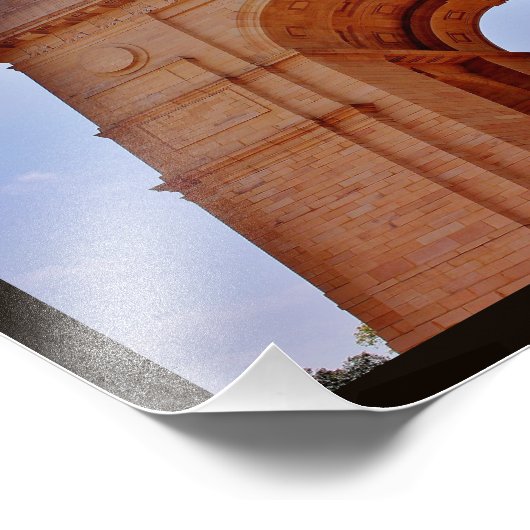 India Gate Foto Afdruk (Hoek)