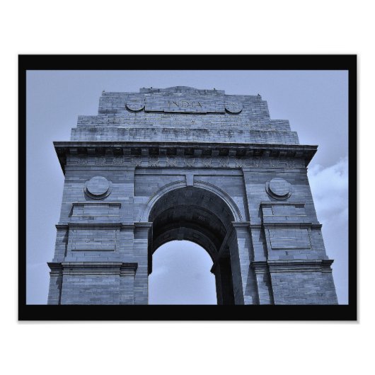 India Gate Foto Afdruk (Voorkant)