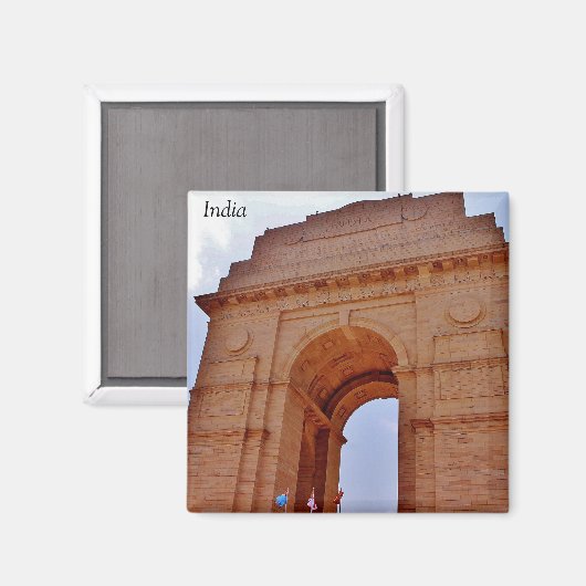 India Gate Magneet (Voorkant / Achterkant)