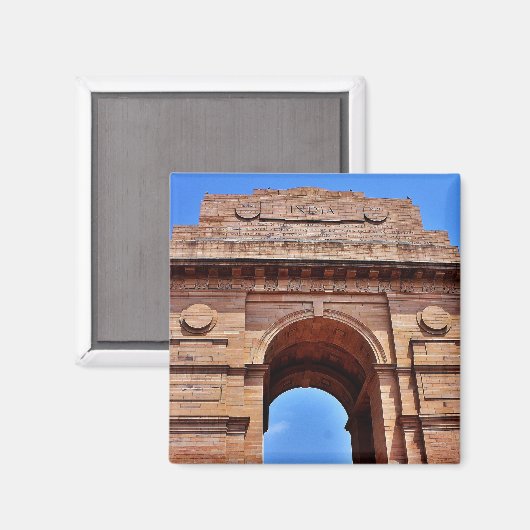 India Gate Magneet (Voorkant / Achterkant)