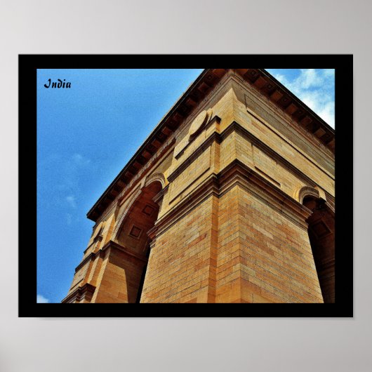 India Gate Poster (Voorkant)
