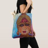 India Geïnspireerd boeddha schouder Tas (Dichtbij)