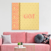 India - Gewikkeld Canvas Afdruk (Insitu (Woonkamer))