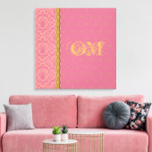 India - Gewikkeld Canvas Afdruk (Insitu (Woonkamer))