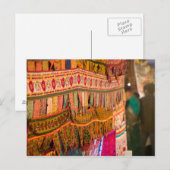 INDIA, Goa, Baga: markt voor zaterdagavond (NR) Briefkaart (Voorkant / Achterkant)