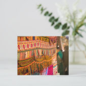 INDIA, Goa, Baga: markt voor zaterdagavond (NR) Briefkaart (Staand voorkant)