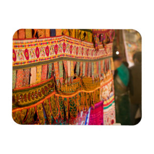 INDIA, Goa, Baga: zaterdagavondmarkt (NR) Magneet