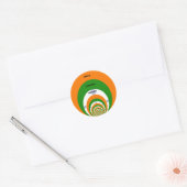 India HAKUNA MATATA Ronde Sticker (Envelop)