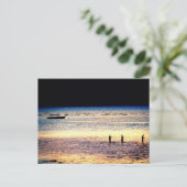 India - Havelock Island (Swaraj Dweep) Sunset Briefkaart (Staand voorkant)