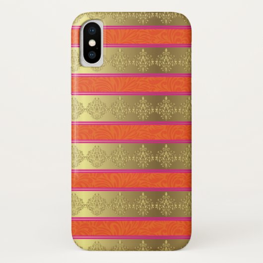 India Hindu Color Pattern iPhone Case (Achterkant)