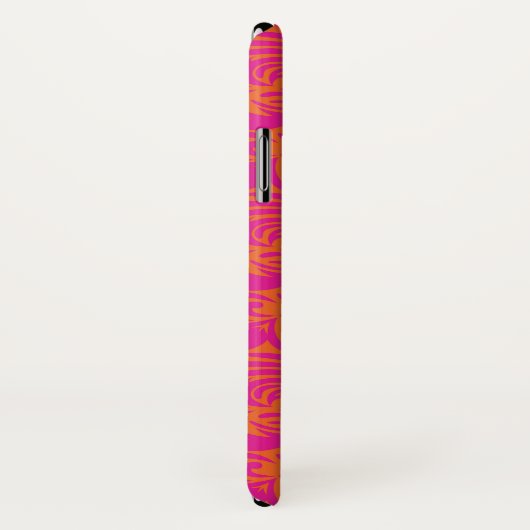 India Hindu Color Pattern iPhone Case (Achterkant / rechts)