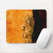 India in de goudmousepad muismat (Met muis)