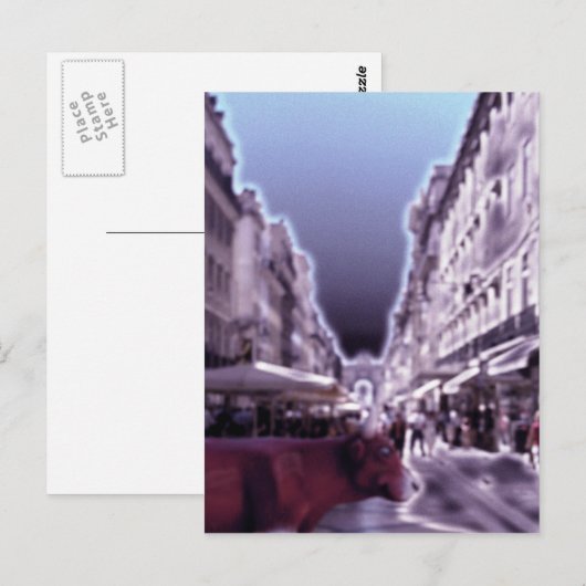 India in Lissabon Briefkaart (Voorkant / Achterkant)