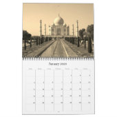 India in sepia 2026 kalender (Jan 2026)