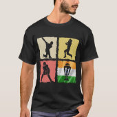 India - India Cricket - Steun India Cricket voor T-shirt (Voorkant)