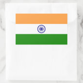 India - Indiase nationale vlag Rechthoekige Sticker (Tas)