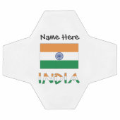India Indiase vlag gepersonaliseerd Voetbal (Enkel)