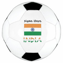 India Indiase vlag gepersonaliseerd Voetbal