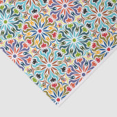 India Inspire Abstracte ontkoppeling van geometris Tissuepapier (Detail)