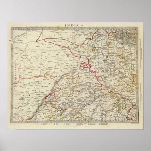 India IX Poster (Voorkant)