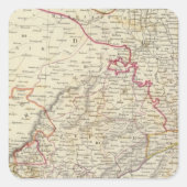 India IX Vierkante Sticker (Voorkant)