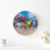 India, Jammu en Kasjmir, Ladakh, Namshangla Pass Grote Klok (Huis)