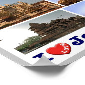 India - Jodhpur - I Love - Poster (Hoek)