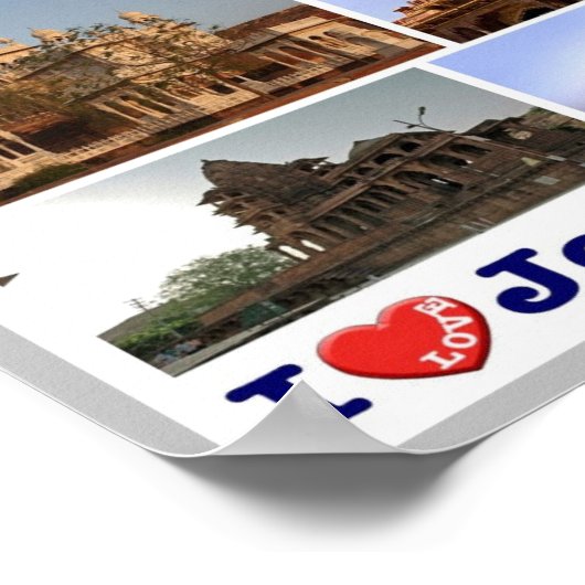 India - Jodhpur - I Love - Poster (Hoek)