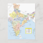 India kaart 2 (Voorkant)