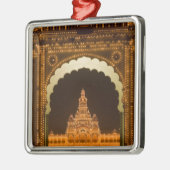 INDIA, Karnataka, Mysore: Majaraja's Palace 3 Metalen Ornament (Links)