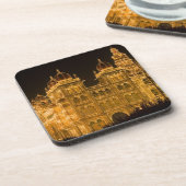 INDIA, Karnataka, Mysore: Majaraja's Palace Bier Onderzetter (Linkerzijde)