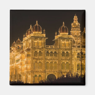 INDIA, Karnataka, Mysore: Majaraja's Paleis (b. Magneet