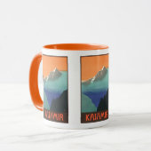 India (Kashmir) Reizen Poster mokken - kies stijl (Voorkant links)