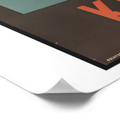 India Kashmir Vintage Travel Poster - Framed (Hoek)