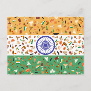India: land van tradities en diversiteit briefkaart
