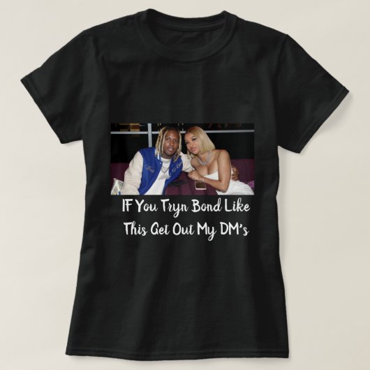 India Lil Durk Meme Grafisch T-shirt (Design voorkant)