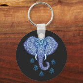 India lord-Ganesh-Olifant kunst Sleutelhanger (Voorkant)