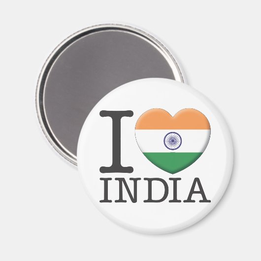 India Magneet (Voorkant / Achterkant)
