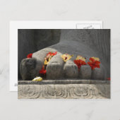 India, Mangalore, Karkala. Jains religie Briefkaart (Voorkant / Achterkant)