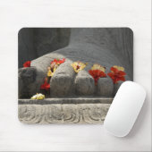 India, Mangalore, Karkala. Jains religie Muismat (Met muis)