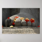 India, Mangalore, Karkala. Jains religie Poster (Voorkant)