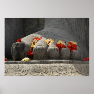 India, Mangalore, Karkala. Jains religie Poster